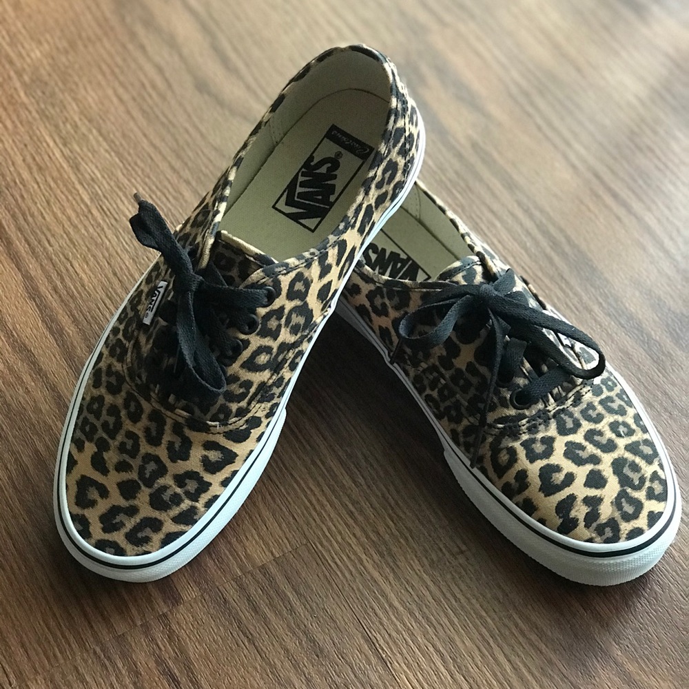 Custom Vans Classic Authentic - Leopard